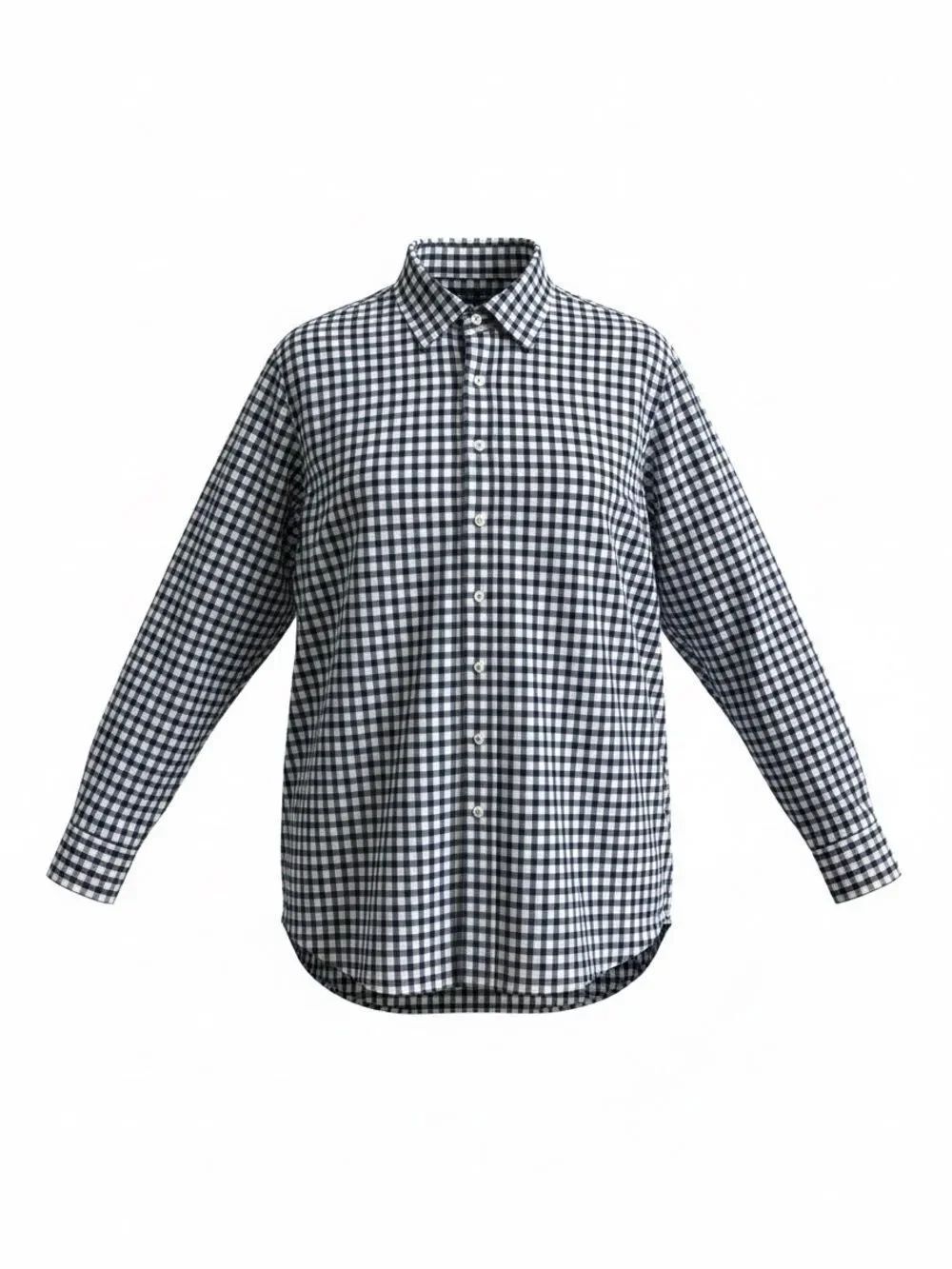 Peter Millar men’s Classic dark blue & White Gingham Button-Down Shirt size XL
